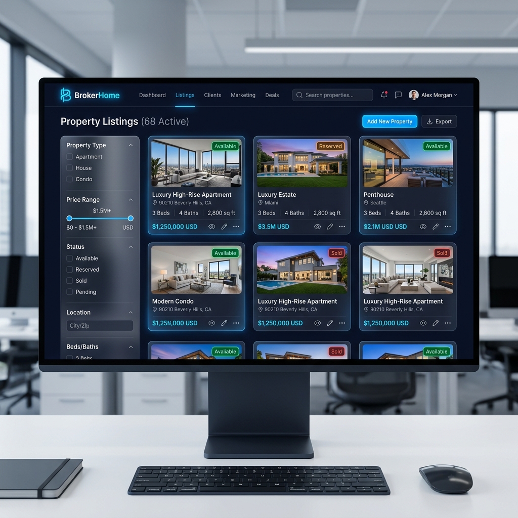 BrokerHome Properties Showcase